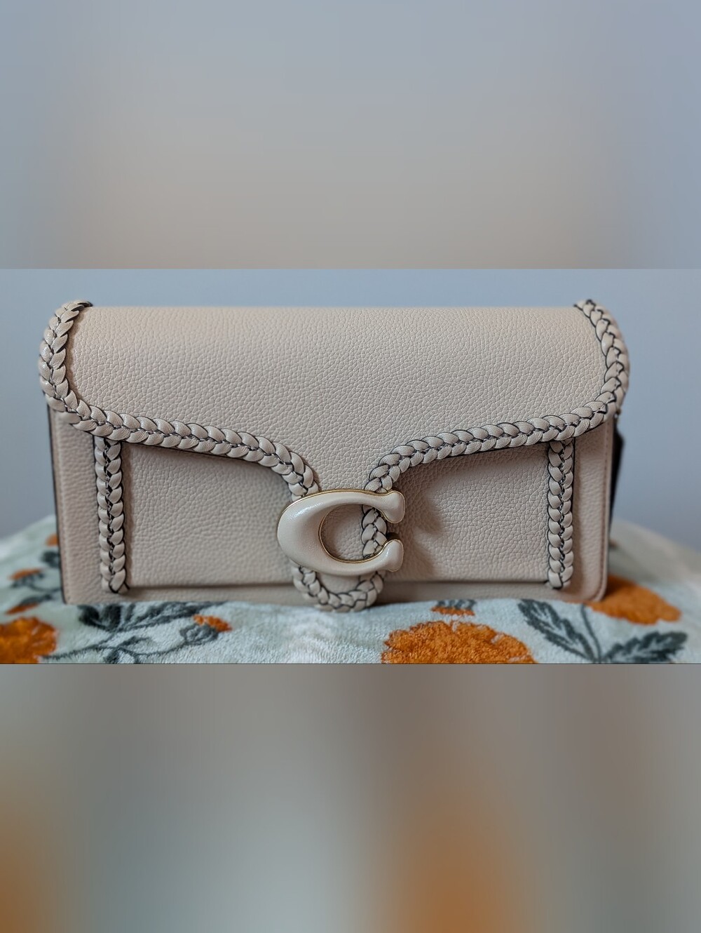 Coach Tabby 26 with Braided Detail | Pristine + Von Maur Receipt, & dust Bag 🤍✨ - Picture 3 of 12